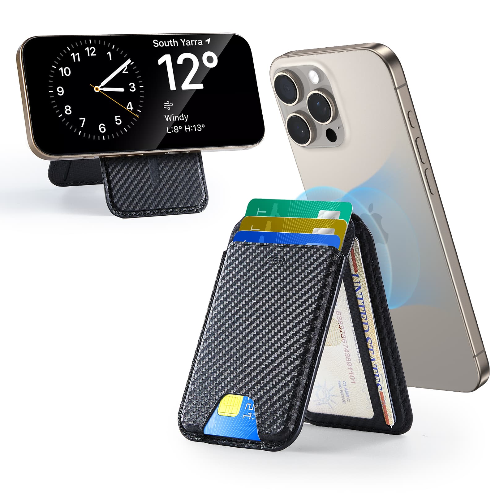 Classic Magnetic Wallet Stand - Imagen 1